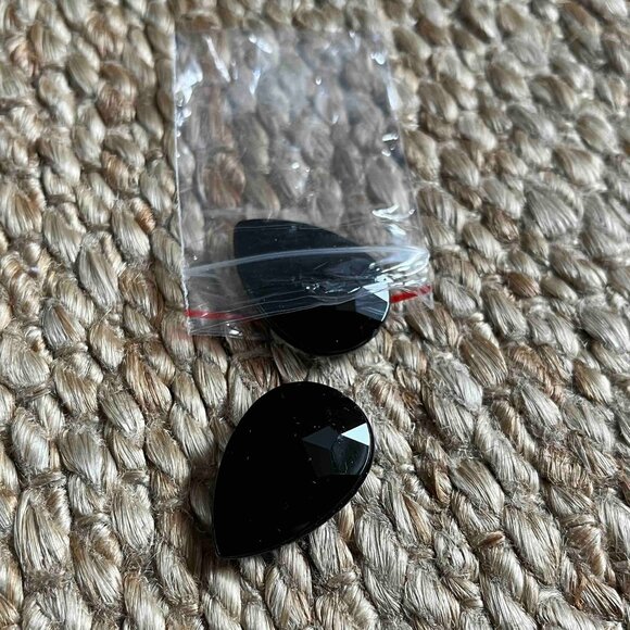 Enzo Angiolini Black Suede Pointed Toe Flats size 8 - Picture 5 of 6